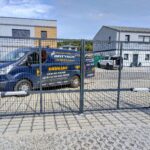 Křídlová brána se systémovým pletivem a pohony BFT