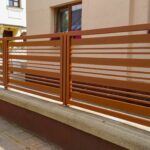 Plotové dílce a samonosná brána kombinovaná výplň
