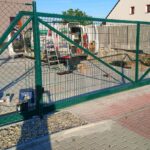 Samonosná brána se systémovým panelem 3D