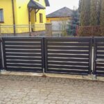Skládací křídlová brána celohliník s pohonem Hörmann Rotamatic